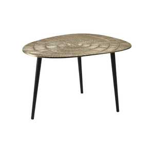 Mesa Auxiliar de Aluminio con Textura de Lujo para Sala de Estar, Decoración del Hogar, Mesa Auxiliar para Sofá y Muebles de Dormitorio a Bajo Precio - Product Image 1