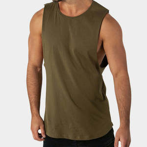 Camiseta deportiva de secado rápido de primera calidad para hombre, para gimnasio, venta al por mayor, ropa informal, camiseta sin mangas para hombre en venta - Product Image 5