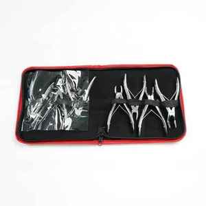 Ensemble de 7 forceps dentaires manuels en acier inoxydable de haute qualité, poignée ergonomique, utilisation chirurgicale générale, classe I - Product Image 6