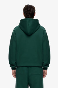 Sudadera con Capucha Corta Personalizada con Estampado Serigrafiado para Hombre, 100% Algodón, Conjunto de Sudadera y Pantalones Deportivos de Dos Piezas, Ecológico - Product Image 3