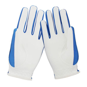 Ensemble de gants de golf junior, options pour la main gauche et la main droite, ajustement confortable pour les jeunes golfeurs, gants de golf de couleur bleue - Product Image 2