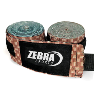 Bandages de boxe personnalisés en coton à sublimation intégrale pour MMA, boxe, Muay Thai et entraînement en salle de sport – Meilleure vente - Product Image 2