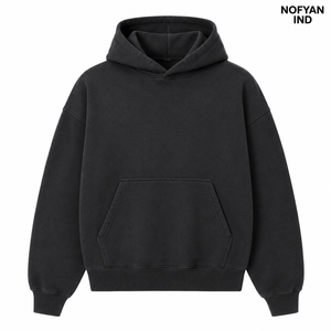 Fabricant de sweats à capuche surdimensionnés personnalisés OEM, sweats en coton lourd French Terry, streetwear, marque privée - Product Image 1