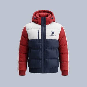Chaqueta Acolchada para Hombre, Nueva Llegada, Alta Calidad, Transpirable, Ligera, con Cierre Completo, Logotipo Personalizado, Estilo Urbano - Product Image 4