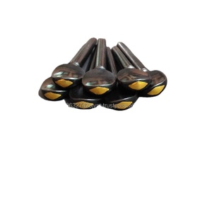 ที่จูนเนอร์สายหมุดแบบเต็มขนาดโลโก้ตามสั่งไม้มะเกลือสะพานโลหะทองเหลืองสำหรับเครื่องสายอุปกรณ์เสริม - Product Image 1