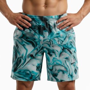 <b>Men</b> Board Shorts Printed Custom Logo Swim <b>Trunks</b> Wholesale Beach Swimming <b>Trunks</b> Light Woven Plain Dyed Casual Short - Product Image 6
