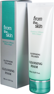 [FROM THE SKIN] โฟมล้างหน้ากลูตาไธโอนคอลลาเจน 150 มล. |   คลีนเซอร์ทำความสะอาดรูขุมขนเพื่อผิวกระจ่างใส |   โฟมล้างหน้าสูตรเกาหลี |   ทุกสภาพผิว - Product Image 3