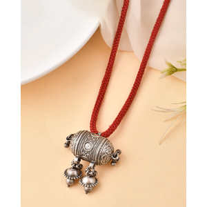 สร้อยคอจี้เงินแฟชั่นเมียร่า จาปุร - Product Image 3