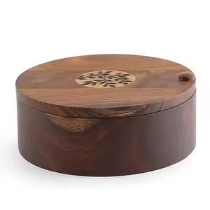 Caja de madera para chapati de larga duración, hecha a mano, para guardar roti - Product Image 5