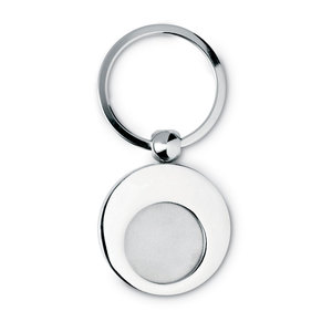 Portachiavi in metallo con linguetta di cura accessorio resistente ed elegante - Product Image 1