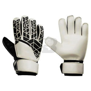 Top Trending <b>Custom</b> Made Leather Soccer Goalie Gloves with Full Finger Non-Slip Adjustable Wrist Strap Sports Workout - Product Image 1