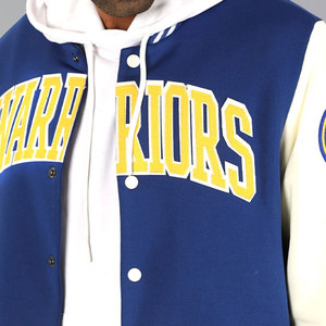 Latest Design Custom Made Women Letterman Jacket Winter Stand Collar Knitted Breathable Cotton Lightweight High Quality - Product Image 6
