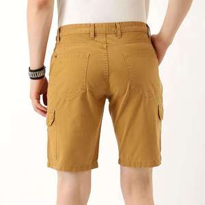 Pantalon cargo pour homme avec logo personnalisé, short de sport en satin à séchage rapide avec taille élastique, style et motif formels - Product Image 6