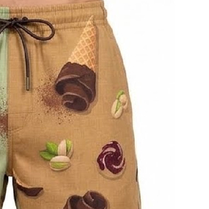 Shorts en tissu léger et respirant avec imprimé graphique personnalisé pour la vente en gros – Idéal pour le streetwear et les tenues décontractées d'été - Product Image 5