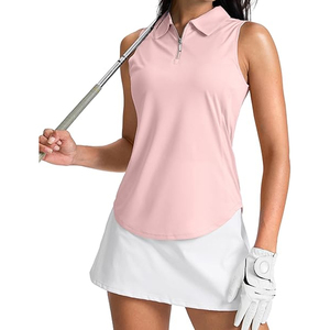 Débardeurs Athlétiques Femme Anti-UV de Haute Qualité, Séchage Rapide, 100% Coton, Sans Manches, pour Polos et Sports de Plein Air (Golf) - Product Image 6