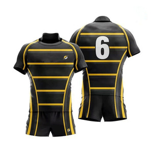 Ensemble d'uniformes de rugby personnalisés entièrement sublimés, respirants, imprimés, vente en gros, maillot bordeaux pour hommes et femmes, kit OEM pour écoles et clubs - Product Image 2