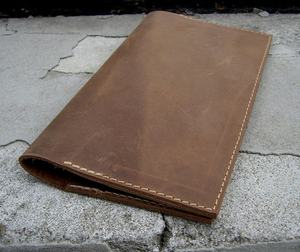 Cartera de Cuero Genuino Hecha a Mano de Alta Calidad, Delgada, Personalizada, con Diseño Vintage, Ranuras para Tarjetas, Accesorios de Viaje - Product Image 3