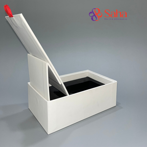 Caja de Perfume de Papel Kraft de Alta Calidad, Biodegradable, con Laminación Mate, Recubrimiento UV, Logotipo en Relieve, Hecha a Mano, Tamaño Personalizado - Product Image 4