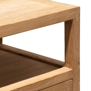 Vitrina de Madera de Teca Sólida con Diseño Minimalista para Decoración del Hogar y Mobiliario de Hotel - Product Image 6