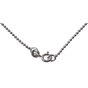 Cadena de Bolas de Plata 925 de 1.25 mm y 40 cm, Cadenas de Plata de Ley 925 para Hombres, Mujeres y Niños - Product Image 1
