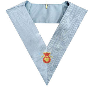 Top Sale Machine Gold Embroidery Masonic Regalia <b>Collar</b> Freemasons Regalia <b>Collar</b> for Uniform - Product Image 3