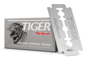 Cuchillas Desechables Tiger Superior Premium de un Solo Filo, Hechas de Acero Inoxidable Sueco con Recubrimiento de Cromo PTFE para un Afeitado Suave - Product Image 3