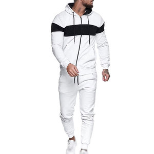 Custom <b>Men</b> Athletic Tracksuit Set Full Zip <b>Track</b> <b>Jacket</b> And Jogger Casual Wear OEM ODM Wholesale - Product Image 1
