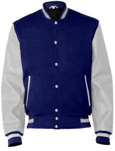 <b>Men's</b> Canvas Fabric Custom Embroidered Varsity <b>Jacket</b> with Polyester Shell OEM ODM Wholesale - Product Image 4
