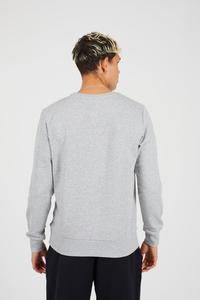 Sudadera Unisex de Cuello Redondo, Corte Regular, Tejido Sólido, Manga Regular, Estilo Invernal, Lavado, Bordado - Product Image 3