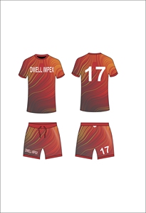 Wholesale Custom Designed Soccer Wear Personalized Thermal Sublimation Football Jerseys Player Numbers Logos - Product Image 2
