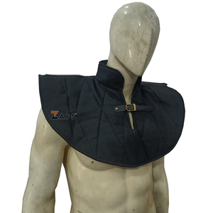 Protector de Cuello Medieval de Algodón Acolchado Grueso de la Mejor Calidad, Armadura, Disfraz de Caballero Renacentista para Cosplay - Product Image 4
