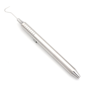 เครื่องมือวินิจฉัยทางทันตกรรมแบบปลายเดี่ยว 8 Explorer Dental Probe ทำจากสแตนเลสสตีล สำหรับตรวจจับฟันผุ หินปูน โรคปริทันต์ และการตรวจจับการแยกของฟัน - Product Image 1