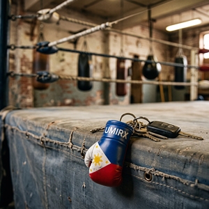 Pinoy Boxausrüstung Leichtgewichtiges PU-Leder mit Individuellem Logo Geschenk für Philippinisch-Amerikanische Männer Gym-Nutzung Philippinen-Flaggen-Design - Product Image 5