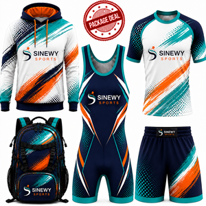 ชุดกีฬา MMA SINEWY สำหรับผู้ชายและผู้หญิง ผลิตจากโพลีเอสเตอร์ พิมพ์ลายแบบ Sublimation ระบายเหงื่อได้ดี แห้งเร็ว เหมาะสำหรับการออกกำลังกาย สำหรับผู้ใหญ่ - Product Image 2