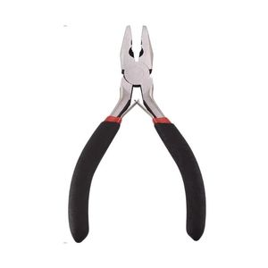 Flat Nose Pliers Smooth Jaws Jewelry Making <b>Tool</b> Carbon Steel Red Handle Non Marring Wire Bending Crafting Manual Hand <b>Tool</b> - Product Image 5