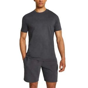 Mode court t-shirt ensemble été survêtement costume grande taille t-shirt et ensemble court hommes t-shirt décontracté imprimé sport ensemble Service - Product Image 2