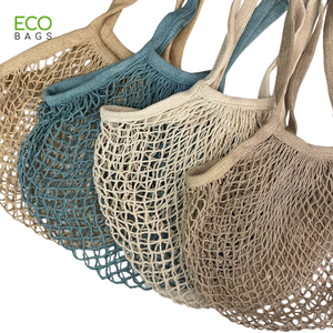 2023 sacs et étuis à cosmétiques en maille de coton du fabricant fermeture ouverte pour fruits légumes OEM ODM vente en gros fabriqué au Vietnam - Product Image 6