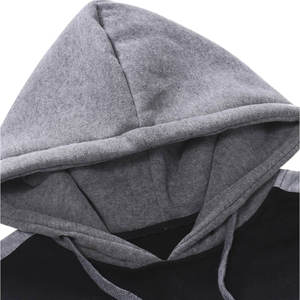 Sweat à capuche en polaire pour homme, avec logo personnalisé et impression personnalisée, coupe classique, mélange polyester/coton, dernière collection hiver - Product Image 5