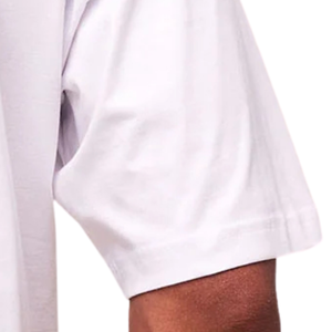 Mens Oversized Gym T Shirt Breathable Performance Athletic Workout <b>Tee</b> Loose Fit Training Fitness Shirt Soft <b>White</b> - Product Image 6