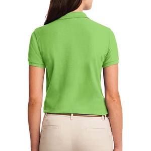 <b>Women's</b> New Fashion Short-Sleeve for <b>Polo</b> T-<b>Shirt</b> Breathable Knitted Golf Casual Style Blank for Ladies <b>Polo</b> <b>Shirts</b> - Product Image 3