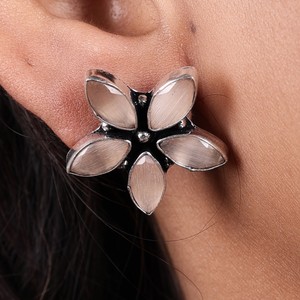 Export Quality Wholesale Oxidized <b>Silver</b> <b>Stud</b> Earrings for Women Bulk Supplier | Direct Factory Manufacturer | Hot Selling - Product Image 5
