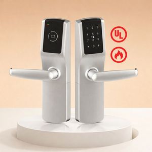 Smart RFID Hotel <b>Lock</b> SS304 Fireproof Door <b>Lock</b> ANSI Mortise UL Certified <b>Key</b> Card <b>Lock</b> for Hotels - Product Image 2