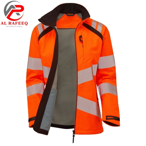 Chaqueta Softshell de Alta Visibilidad a Precio Económico, Impermeable, de Poliéster, Ropa de Trabajo de Seguridad con Logotipo Personalizable 2026 para Hombre - Product Image 2