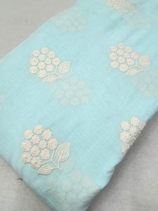 ผ้าฝ้ายมัลล์คอตตอนทรอว์เวิร์ค กว้าง 44 ชอต้าปันนา - Product Image 5