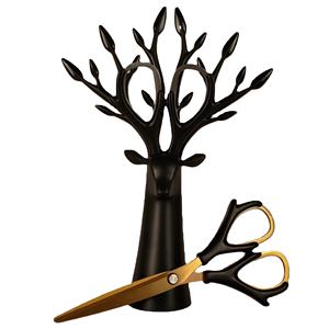 Ciseaux en verre noir faits à la main, fabriqués directement en usine à Taïwan, cadeau original pour le Nouvel An chinois et les occasions spéciales de Noël - Product Image 5