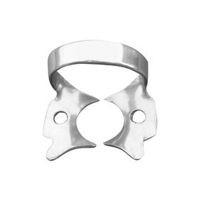 ที่หนีบยางกันน้ำลายสำหรับงานทันตกรรมแบบใช้มือ  เครื่องมือทันตกรรมสำหรับการแยกส่วนของช่องปาก  การรักษารากฟัน  ทำจากเหล็กกล้าไร้สนิมที่มีความแม่นยำสูง - Product Image 1