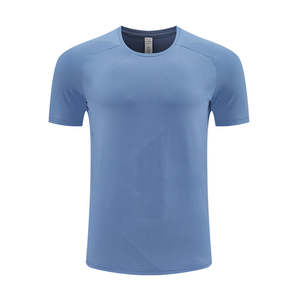 เสื้อยืดคอกลมแขนสั้นสีพื้นสำหรับผู้ชายรุ่นใหม่ ฤดูร้อน สีขาว ขายส่งจากโรงงาน - Product Image 5