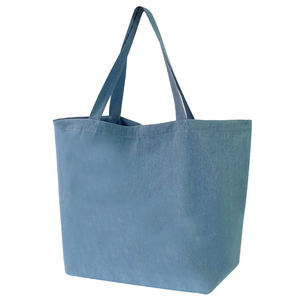 กระเป๋าผ้าแคนวาสขนาดใหญ่ เป็นมิตรกับสิ่งแวดล้อม ใช้ซ้ำได้ เหมาะสำหรับการช้อปปิ้งและการใช้งานในชีวิตประจำวัน - Product Image 5