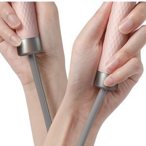 Corde à sauter rose réglable de haute qualité, neuve 2026, fabriquée avec des matériaux premium pour le cardio-training - Product Image 4