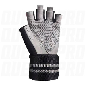Non <b>Slip</b> <b>Half</b> Finger PU Weightlifting Gloves Breathable Fitness Workout Gloves for Men Women Gym Sports Training Outdoor Gloves - Product Image 3